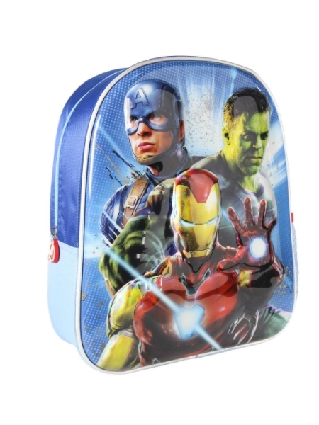 Zaino per bambini 3D Premium Métalisé Avengers